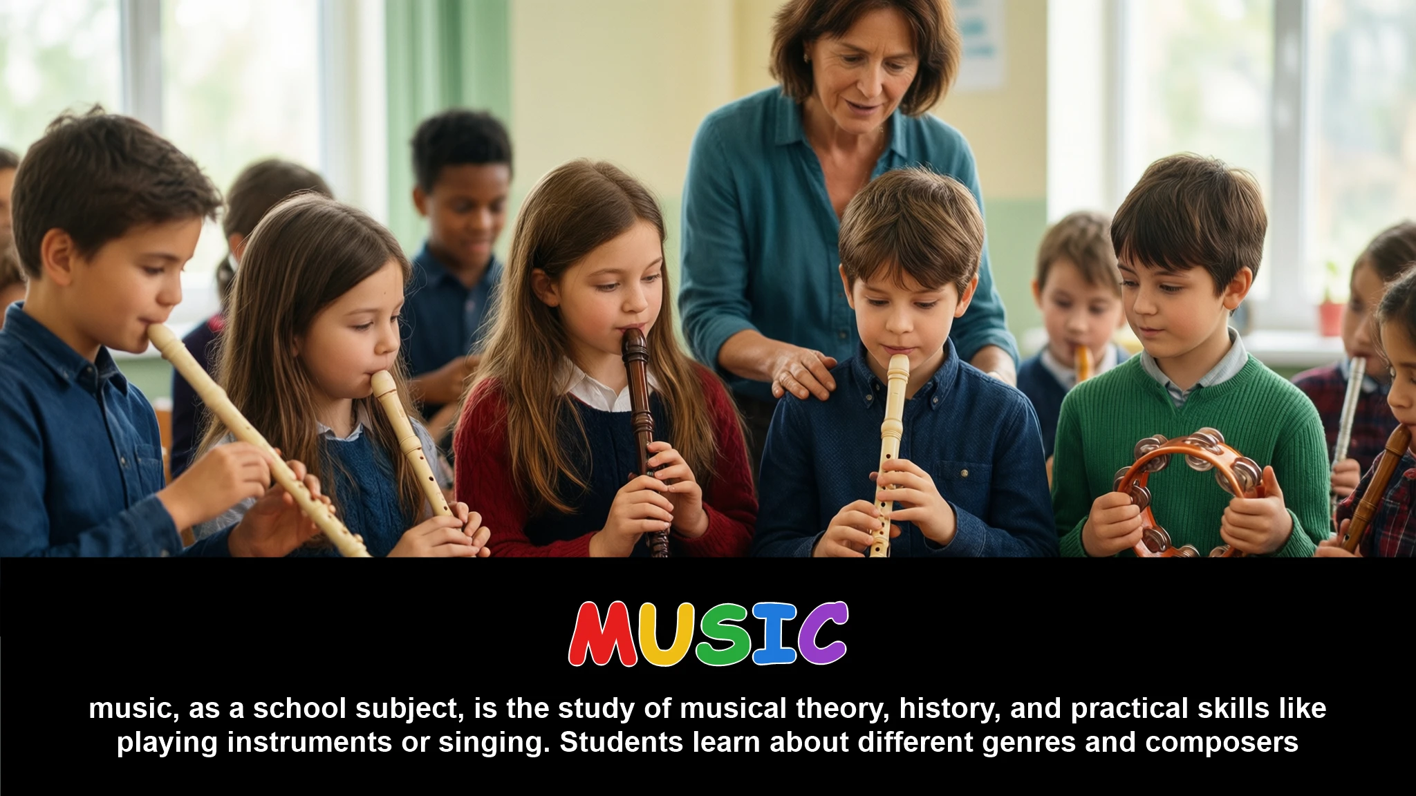 English Illustration for music